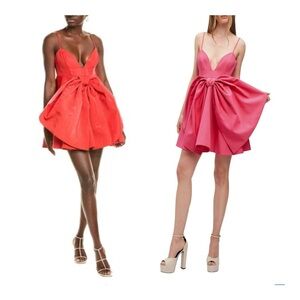 Bardot Annabelle Pink Bow Dress